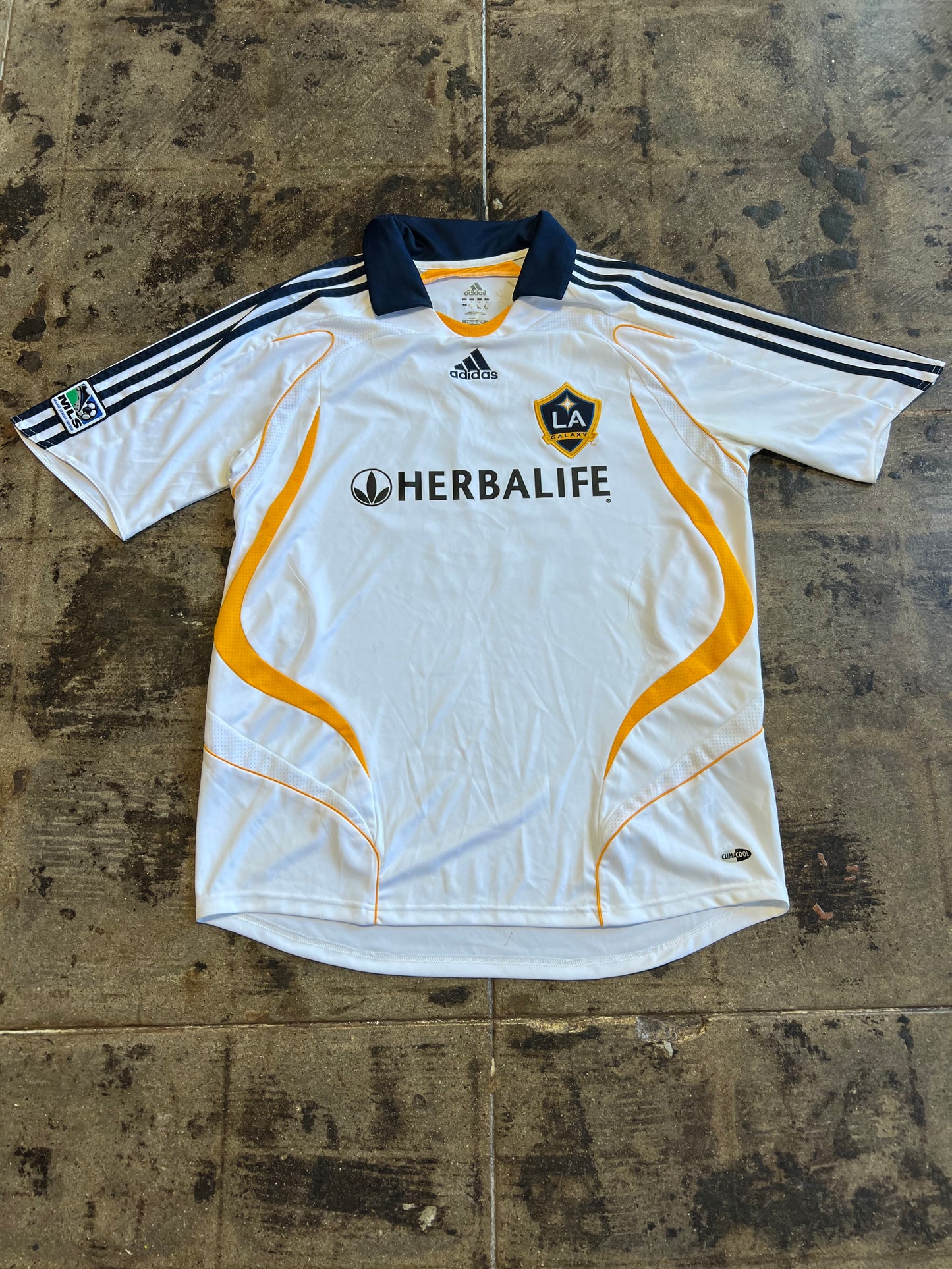 ADIDAS LA GALAXY BECKHAM JERSEY