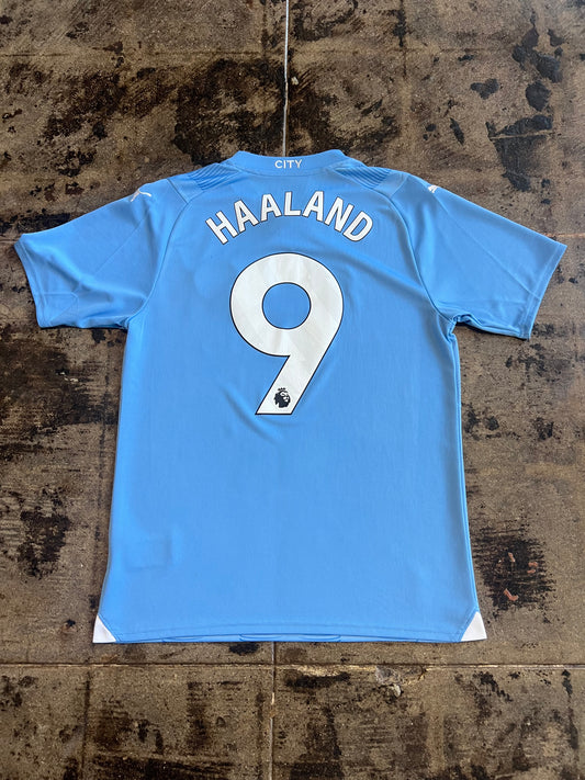 PUMA MANCHESTER UNITED HAALAND 23-24 HOME JERSEY
