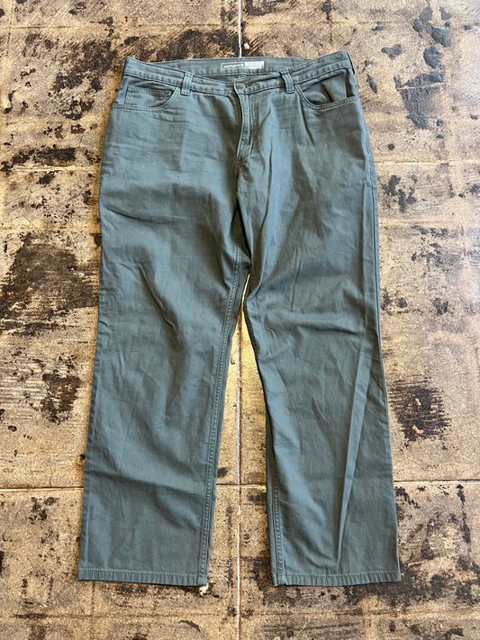 OLIVE DICKIES SKATEBOARDING PANTS