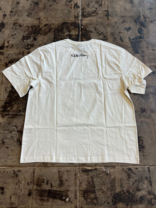 TAN KEITH HARING TEE
