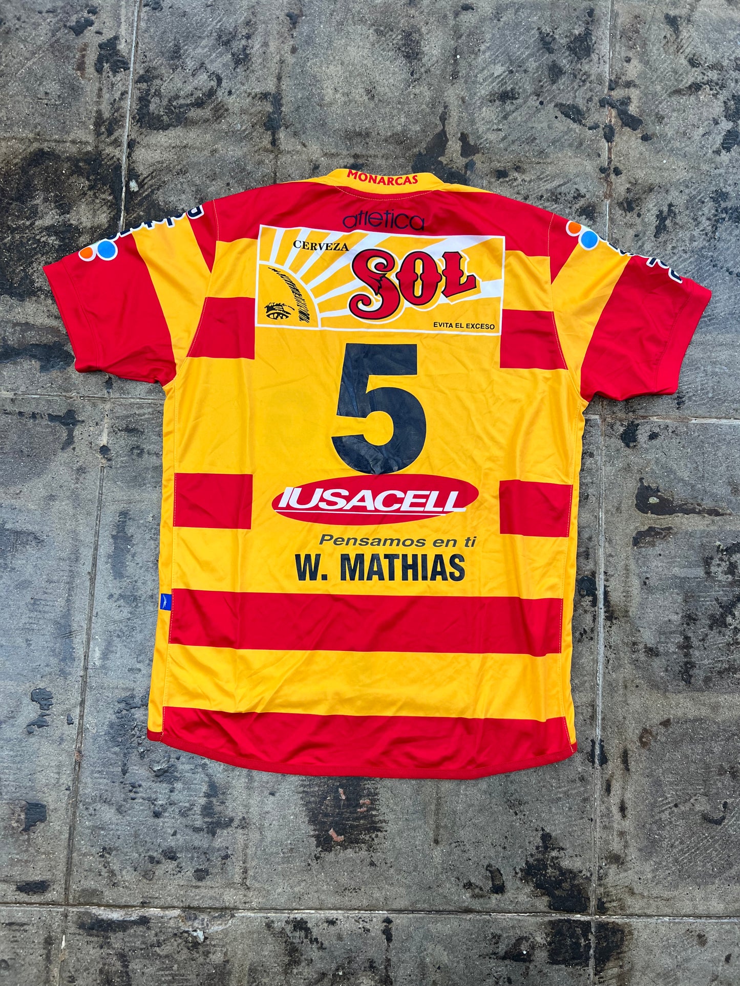 ATLETICA MONARCAS MORELIA #5 HOME JERSEY