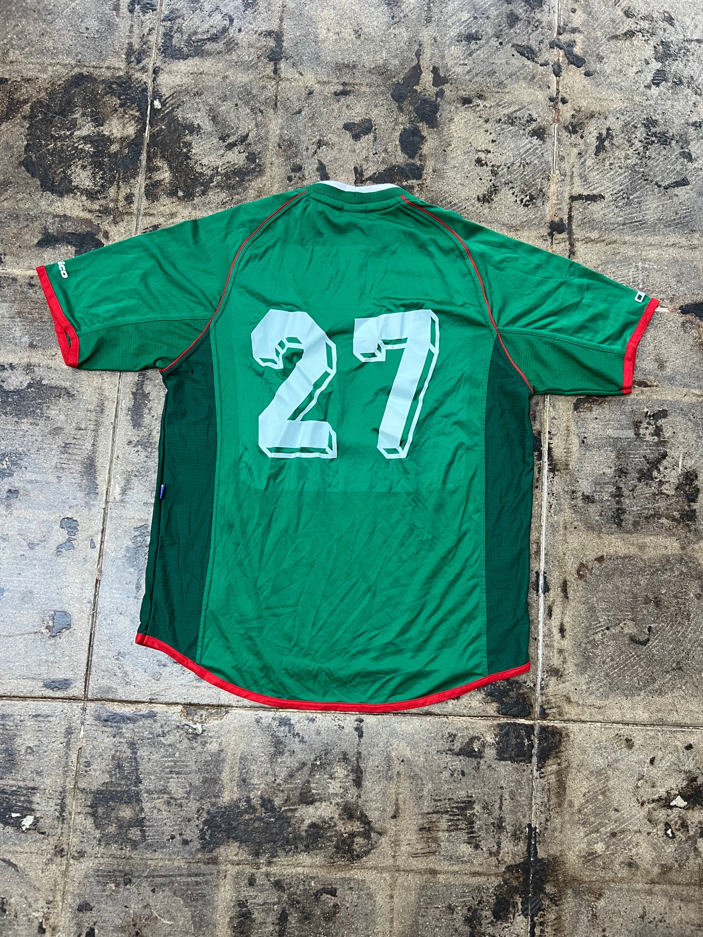 ATLETICA 01/02 MEXICO HOME #27 JERSEY