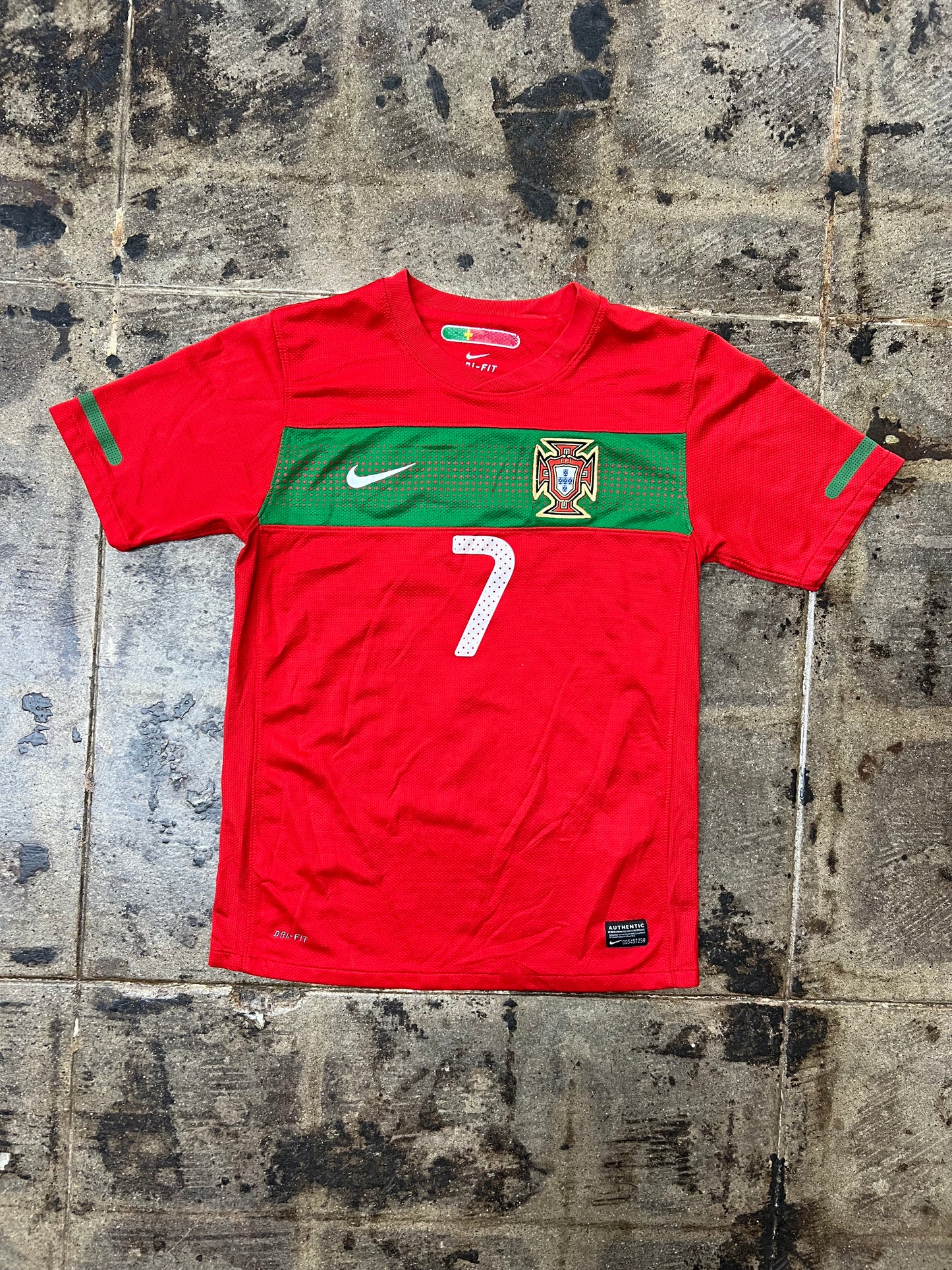 NIKE 10/11 PORTUGAL RONALDO HOME JERSEY