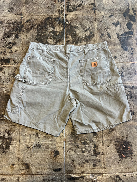 BROWN CARHARTT JORTS / 38