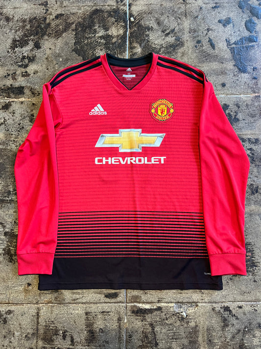 ADIDAS MANCHESTER UNITED MARTIAL HOME JERSEY LS