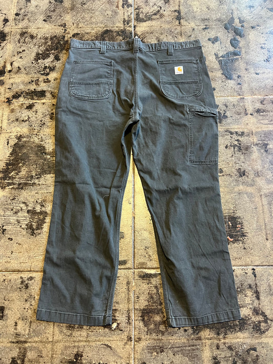 GREY CARHARTT CARPENTER PANTS