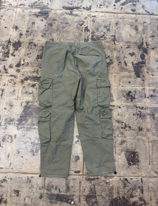 TOPMAN OLIVE GREEN CARGO PANTS