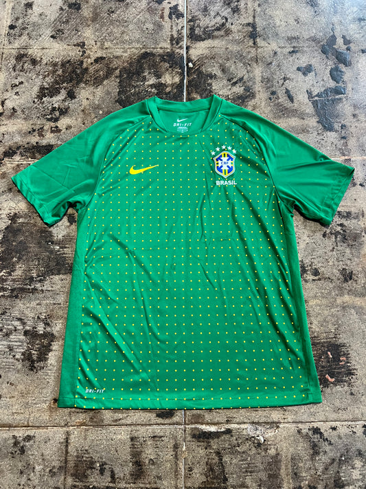 NIKE 10’ BRASIL PRE MATCH JERSEY