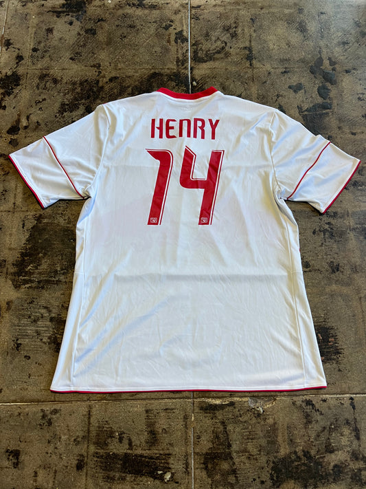 ADIDAS 10-12 NEW YORK RED BULLS HENRY JERSEY