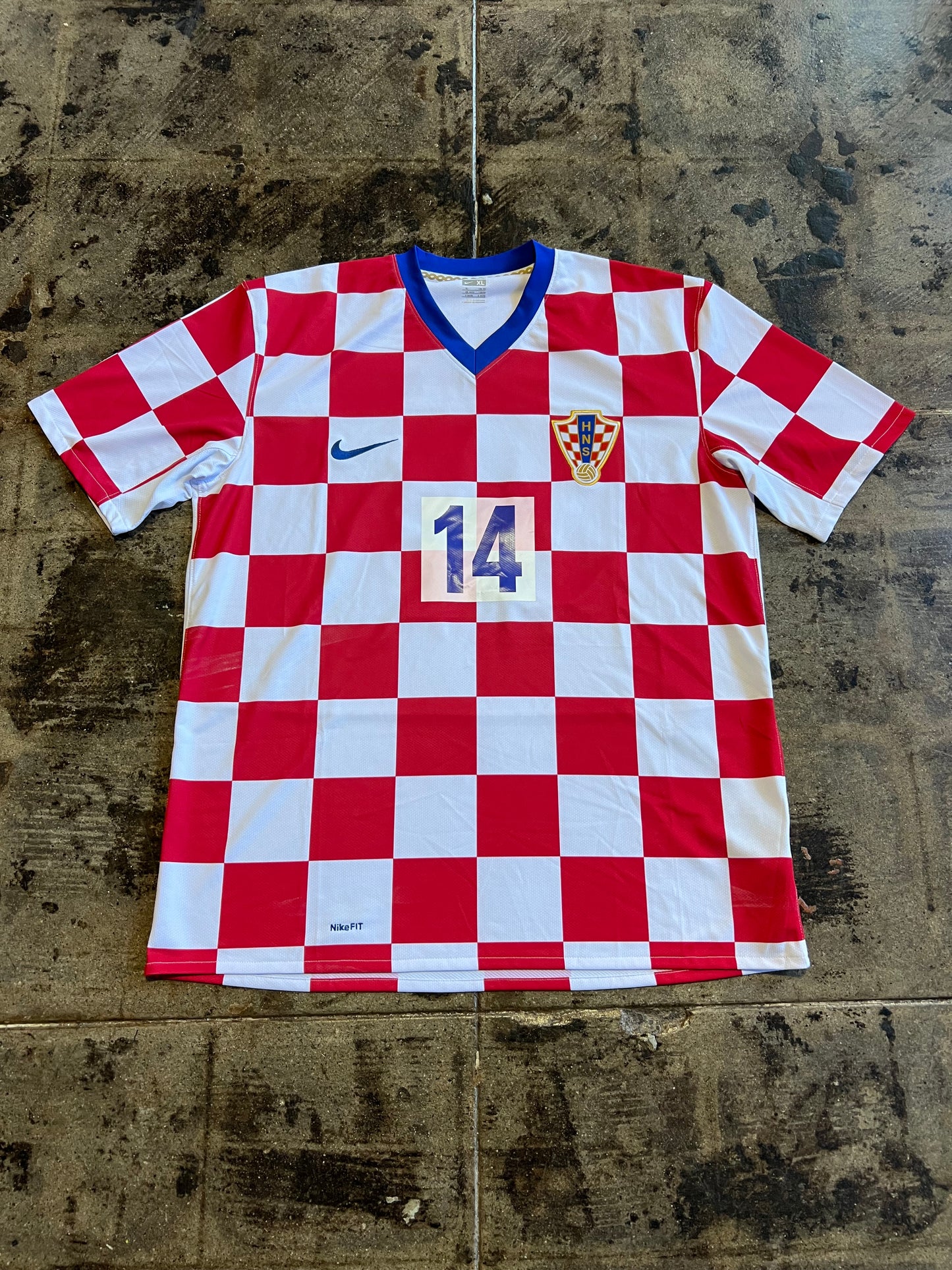 NIKE 08’ CROATIA MODRIC HOME JERSEY