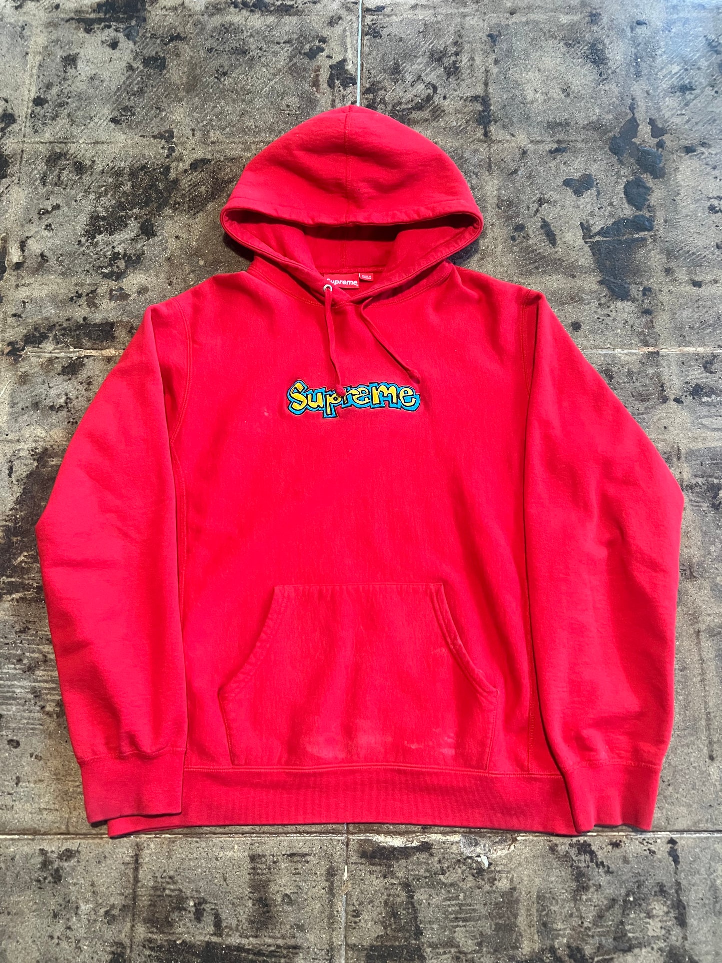 SUPREME x GONZ LOGO HOODIE
