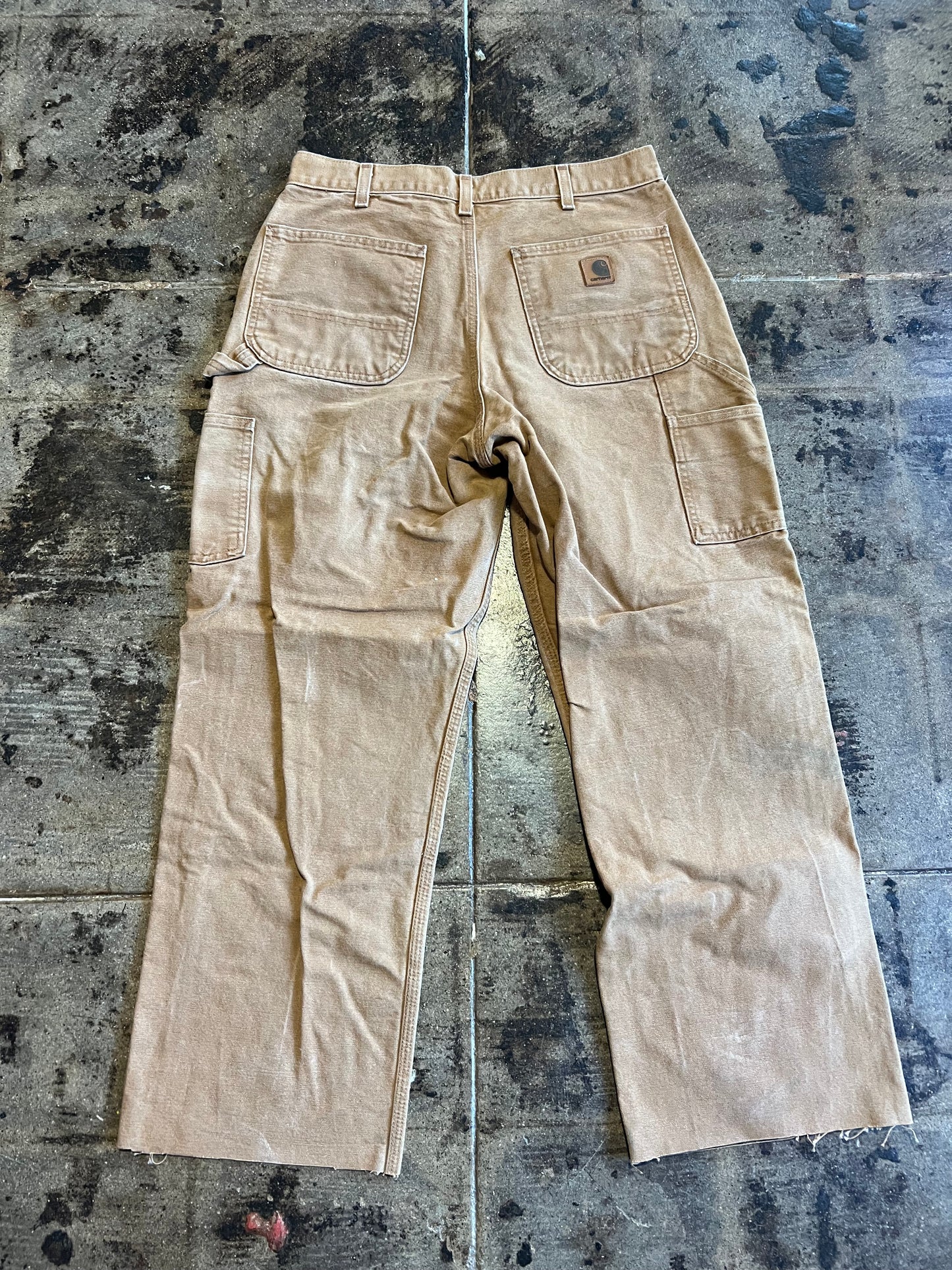 BROWN CARHARTT CARPENTER PANT