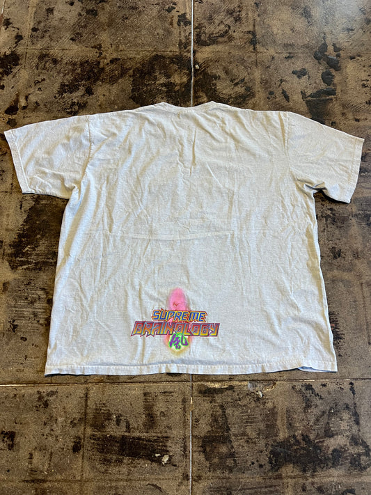 SUPREME ELECTROMAGNETIC GREY TEE