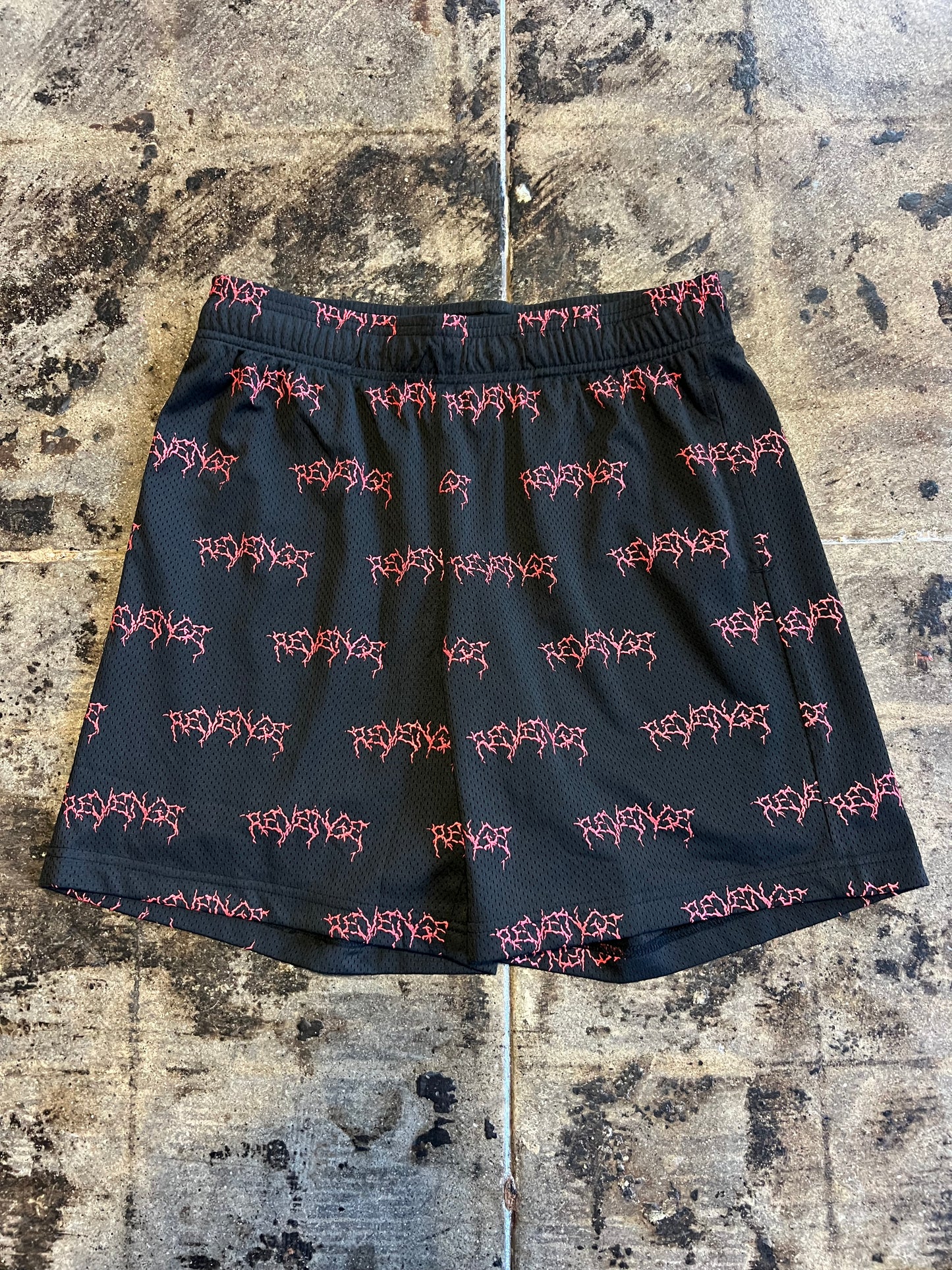 REVENGE MASSACRE MESH SHORTS