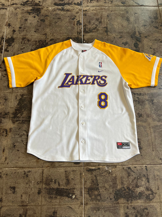 NIKE NBA LA LAKERS BRYANT BASEBALL JERSEY