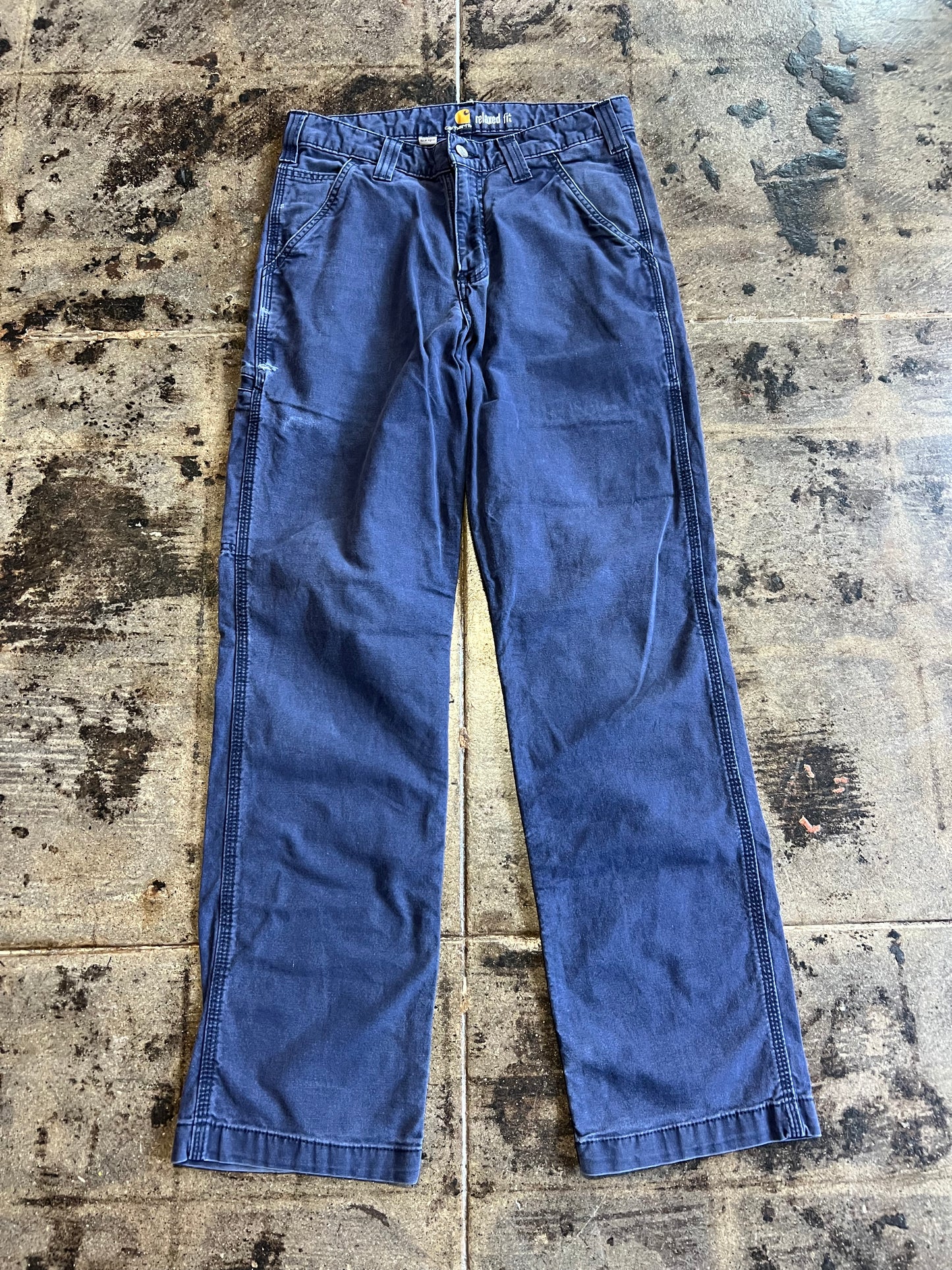 BLUE CARHARTT PANTS