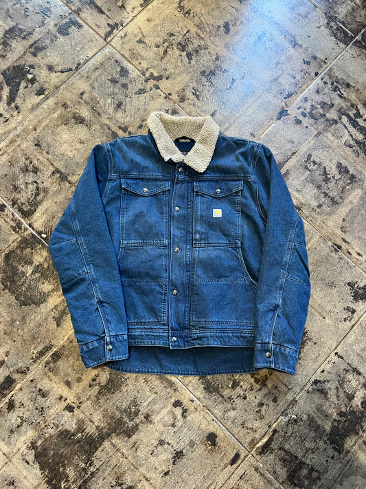 CARHARTT DENIM JACKET SIZE:L