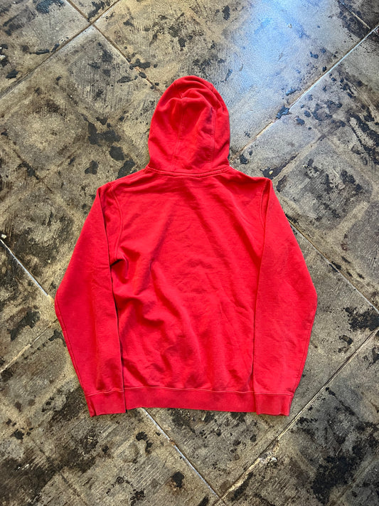 NIKE RED HOODIE SIZE:M