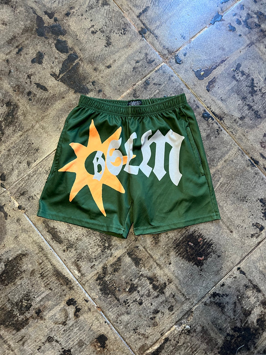 BSLM GREEN SHORTS SIZE:S