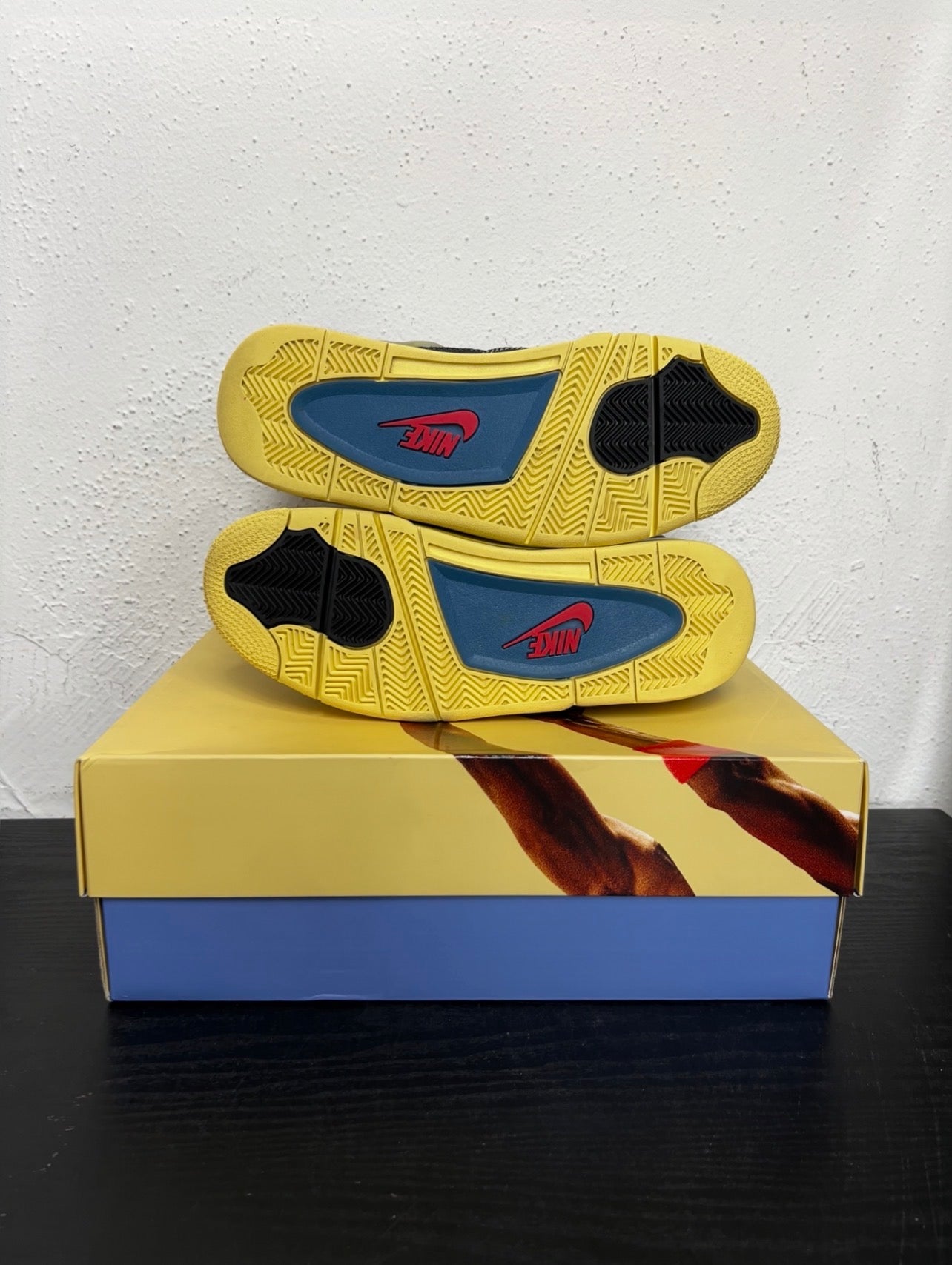 JORDAN 4 UNIONS OFF NOIR (USED)