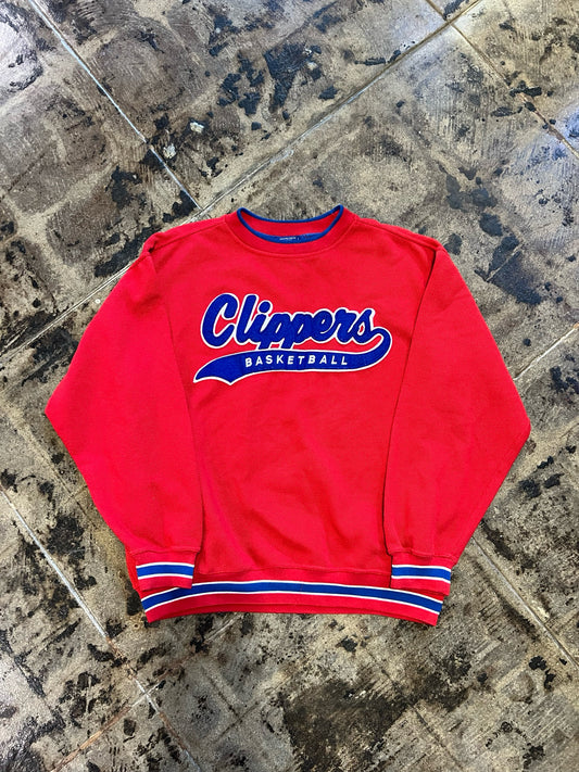 STARTER CLIPPERS CREWNECK SZ: L