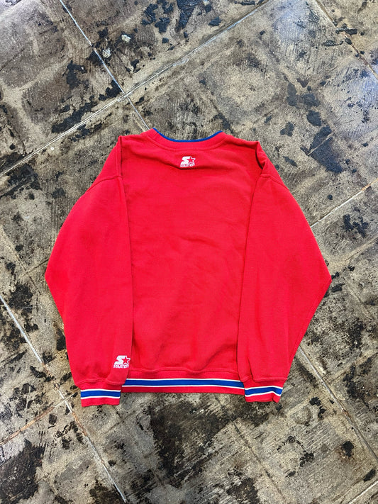STARTER CLIPPERS CREWNECK SZ: L