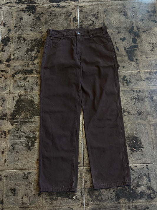 BROWN DICKIES CARPENTER JEANS