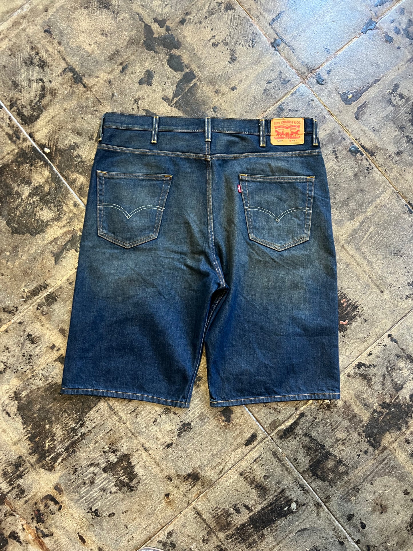 LEVIS 569 DENIM JORTS