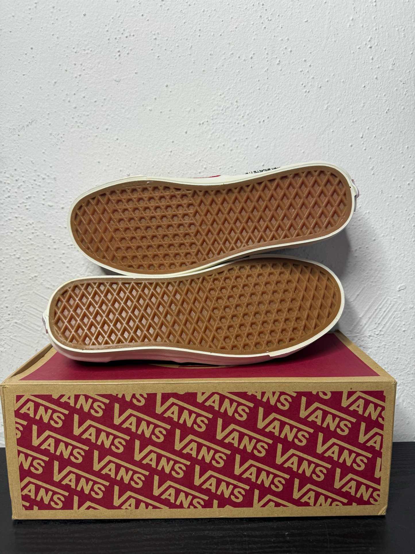 FOG RED SK8 VANS