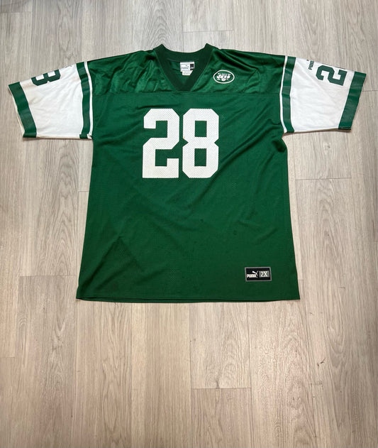 PUMA JETS MARTIN #28 FOOTBALL JERSEY SZ: 2X