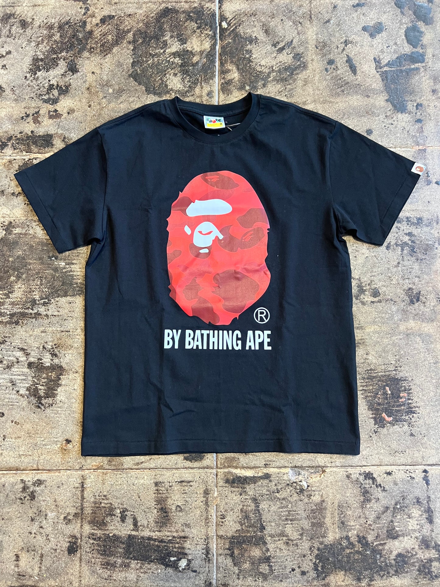 BLACK BAPE TEE