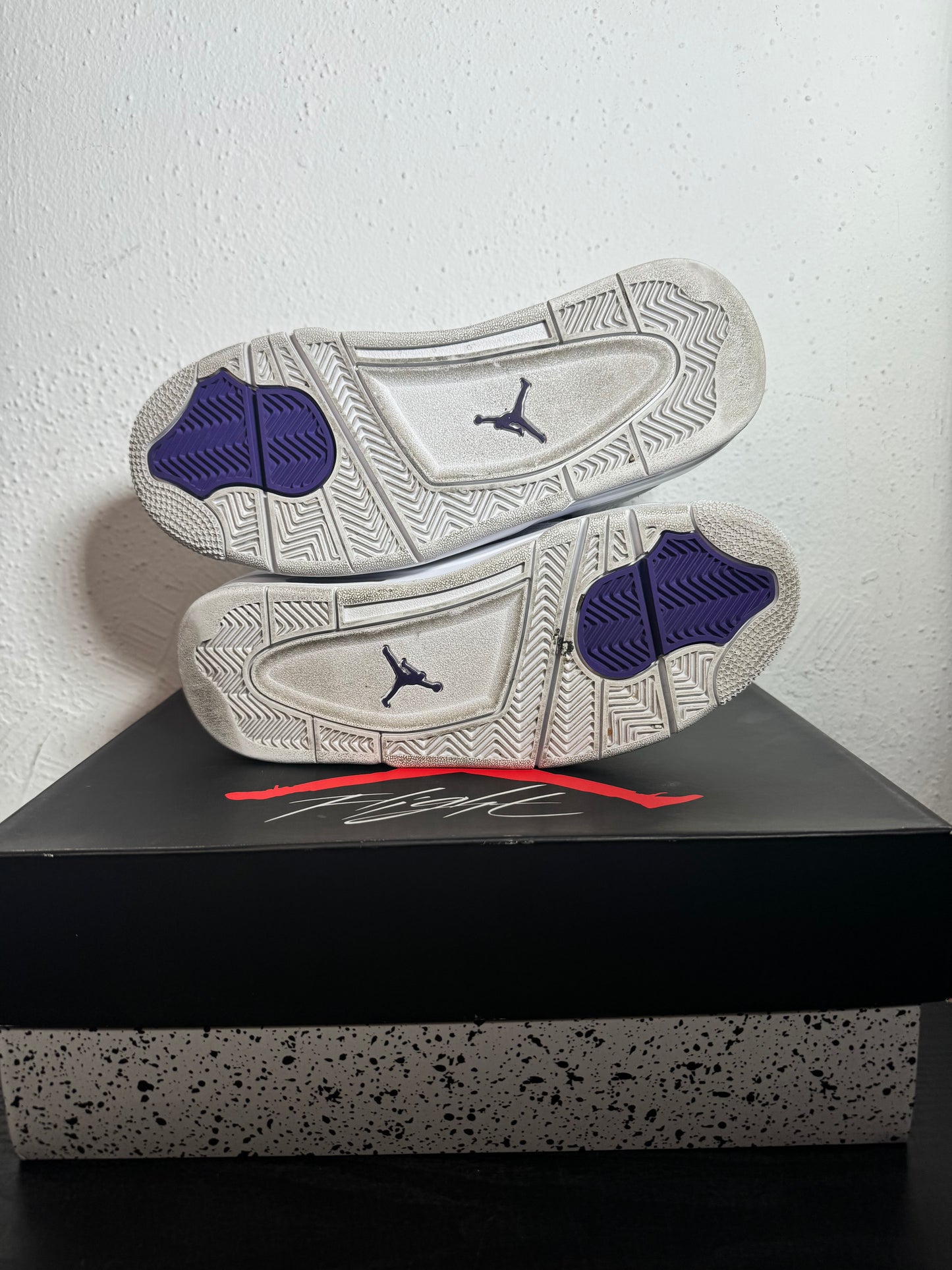 JORDAN 4 METALLIC PURPLE GS (USED)