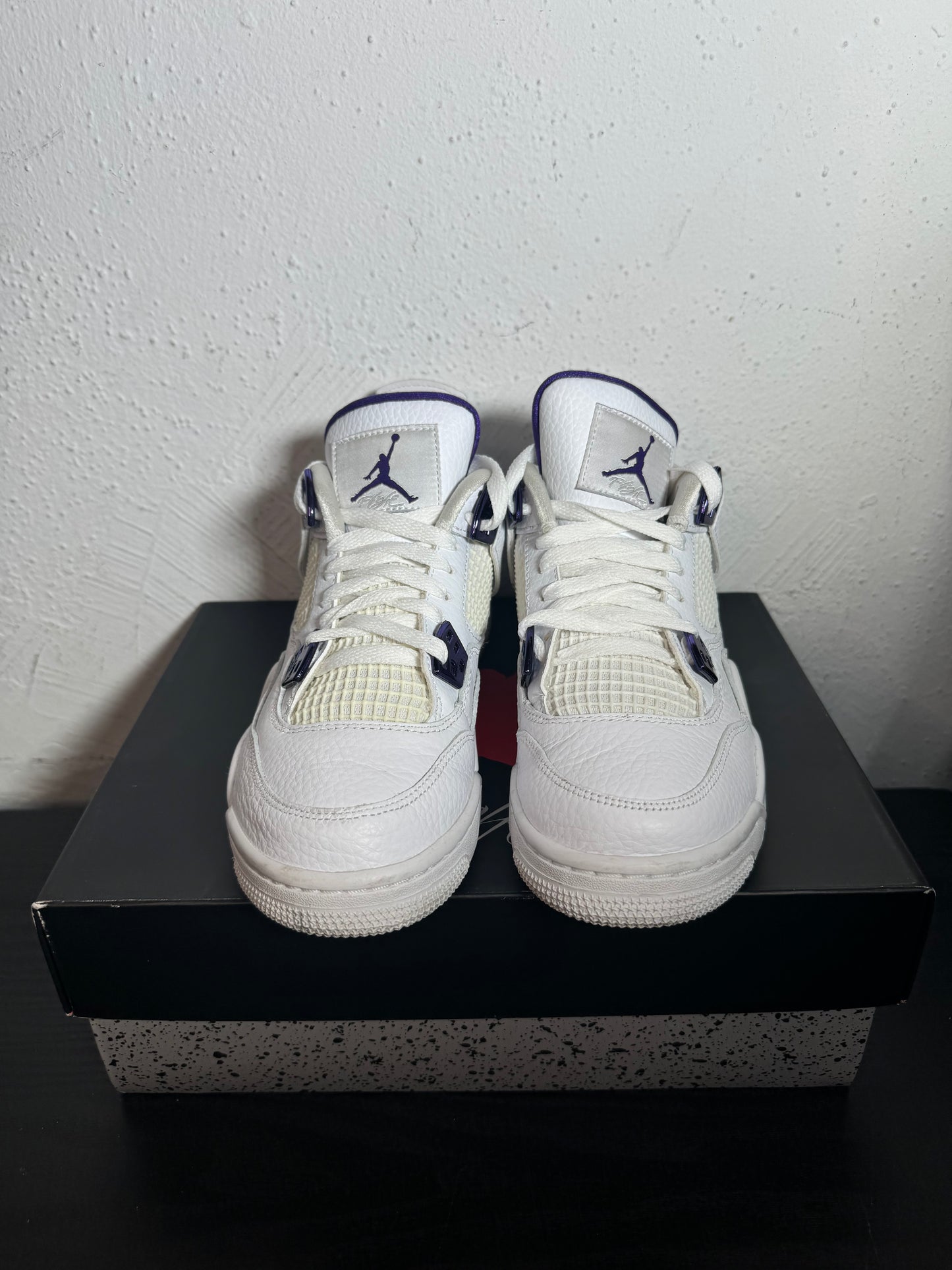 JORDAN 4 METALLIC PURPLE GS (USED)