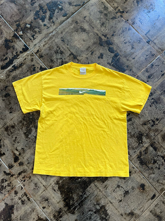 YELLOW NIKE TEE / L