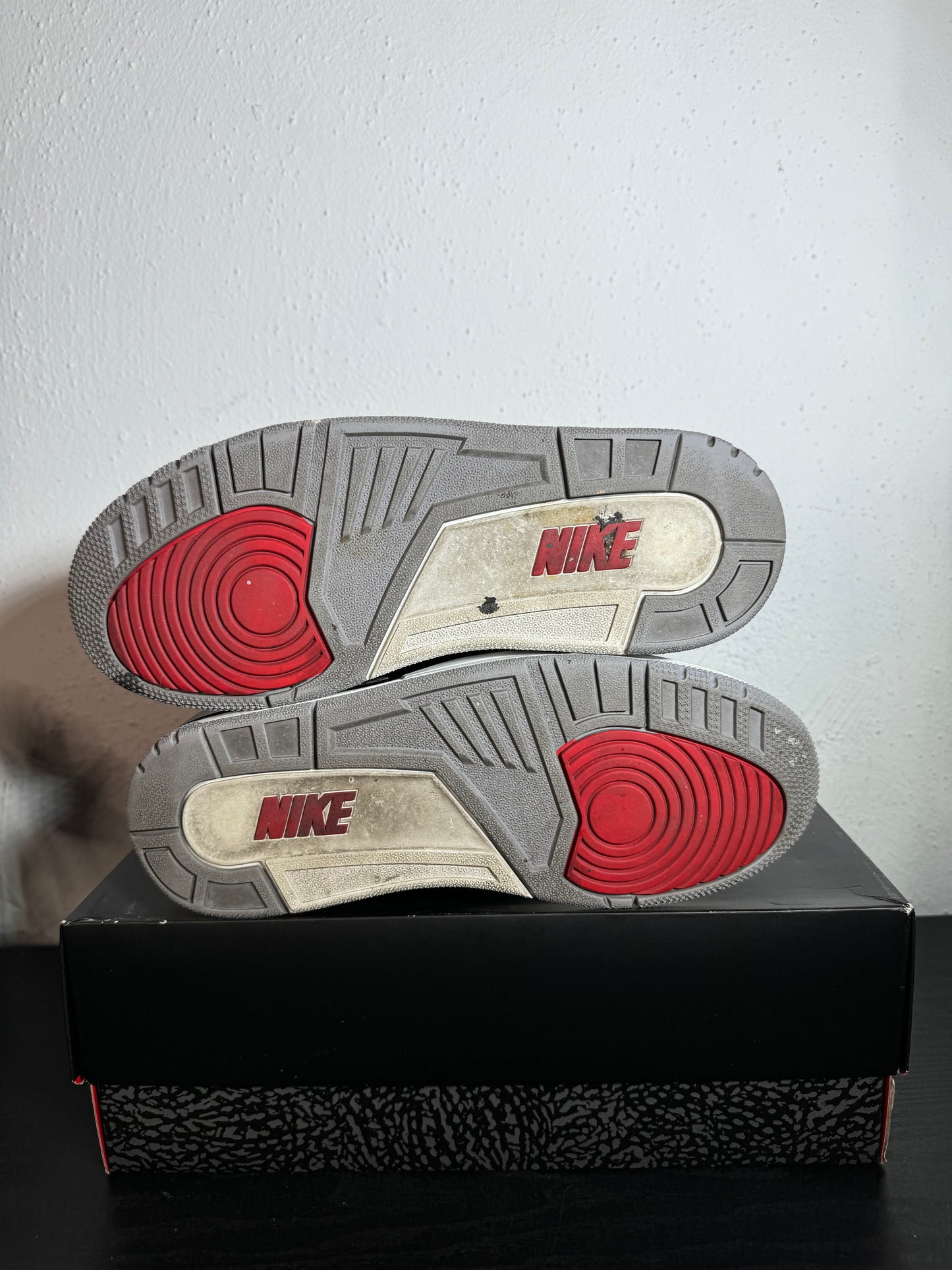 JORDAN 3 BLACK CEMENT (2025) (USED)