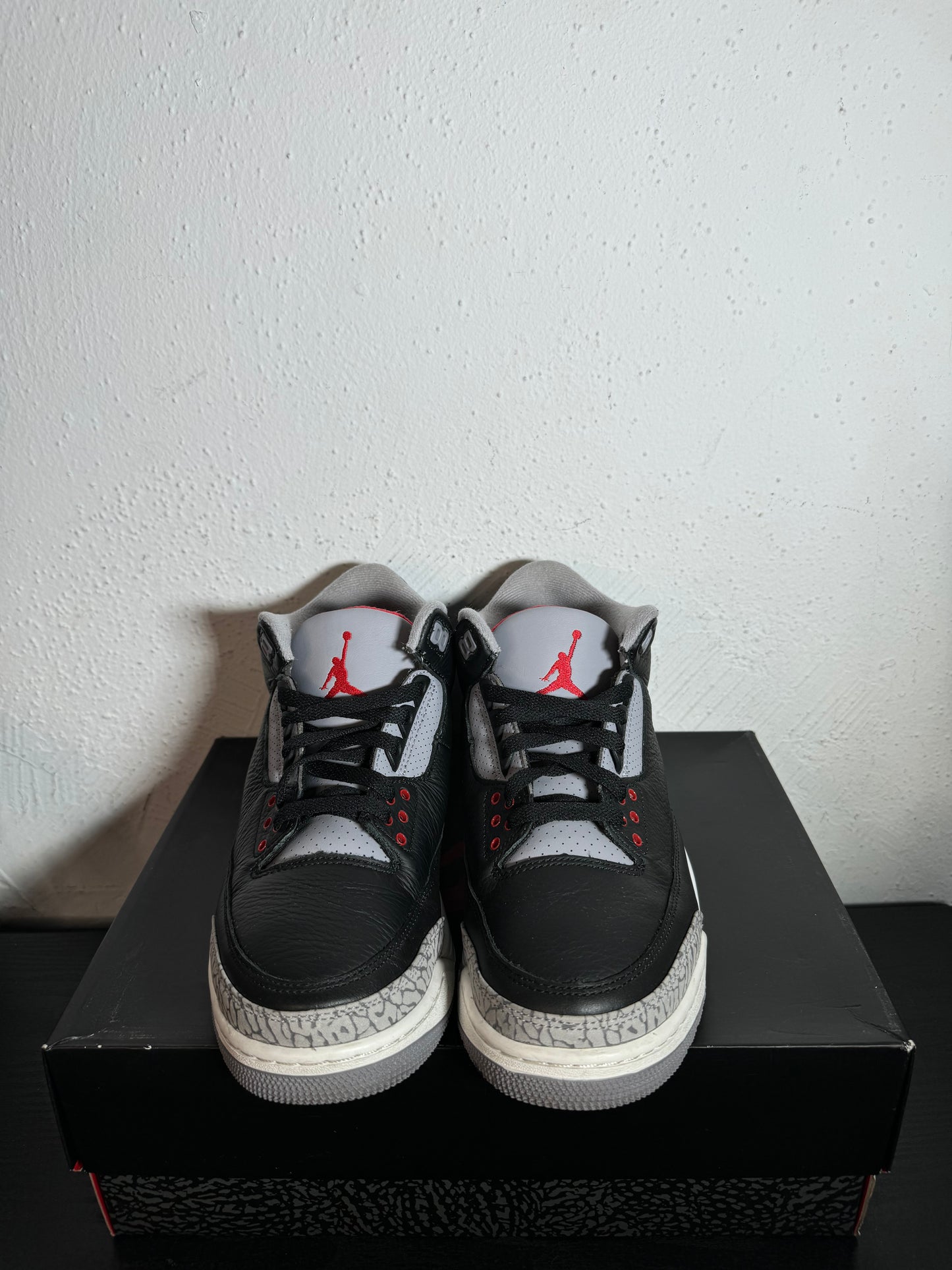 JORDAN 3 BLACK CEMENT (2025) (USED)