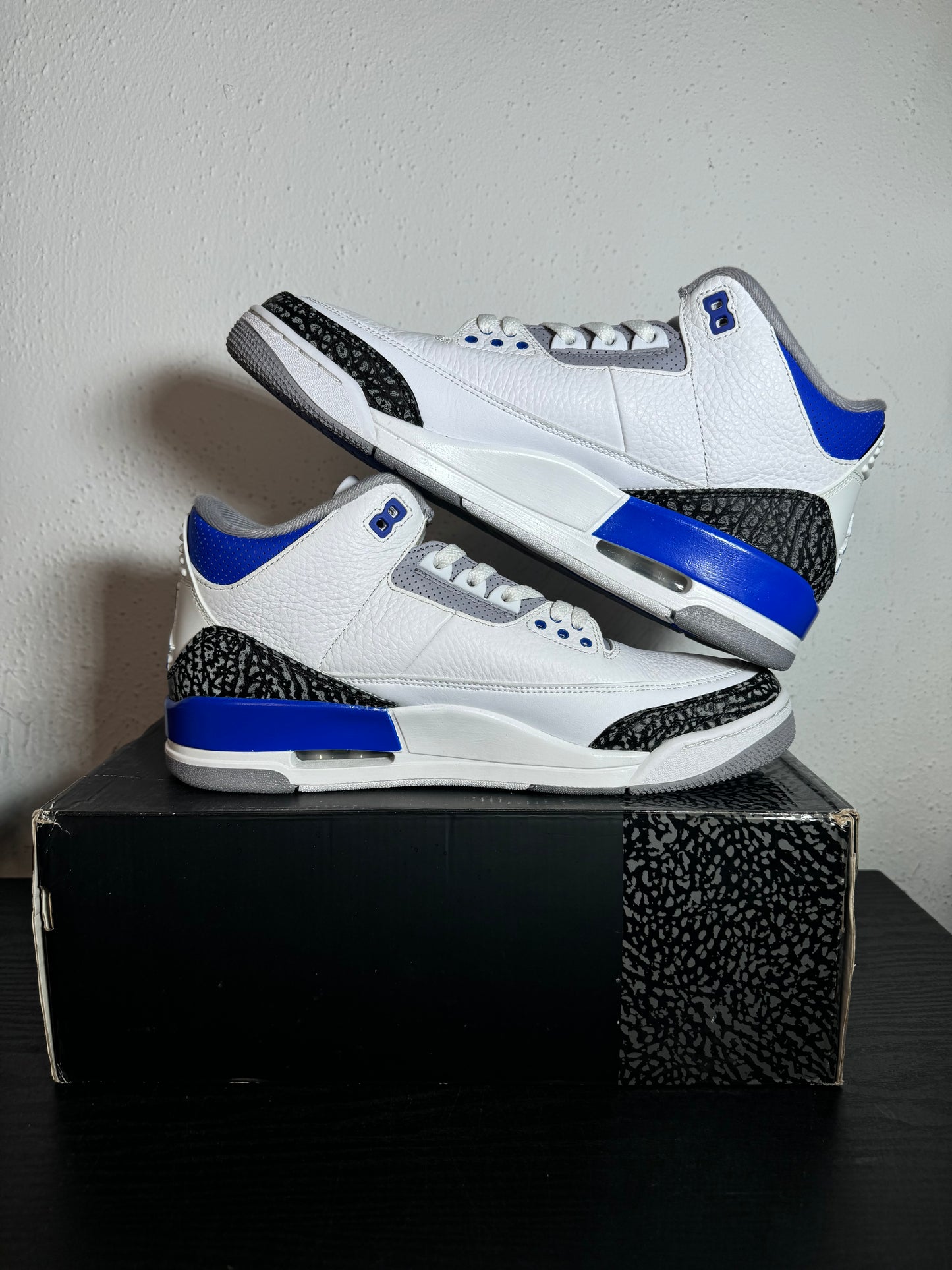 JORDAN 3 RACER BLUE (USED)