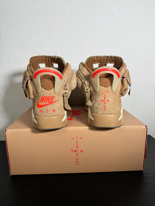 JORDAN 6 TRAVIS KHAKI (USED)