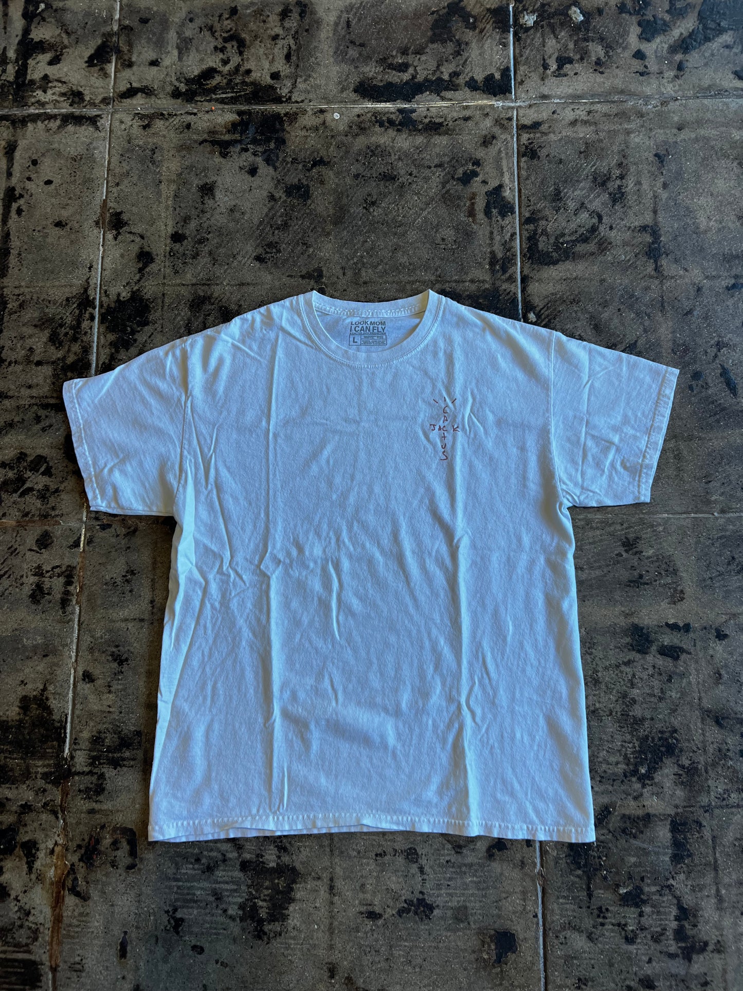 TRAVIS SCOTT LOOK MOM I CAN FLY TEE