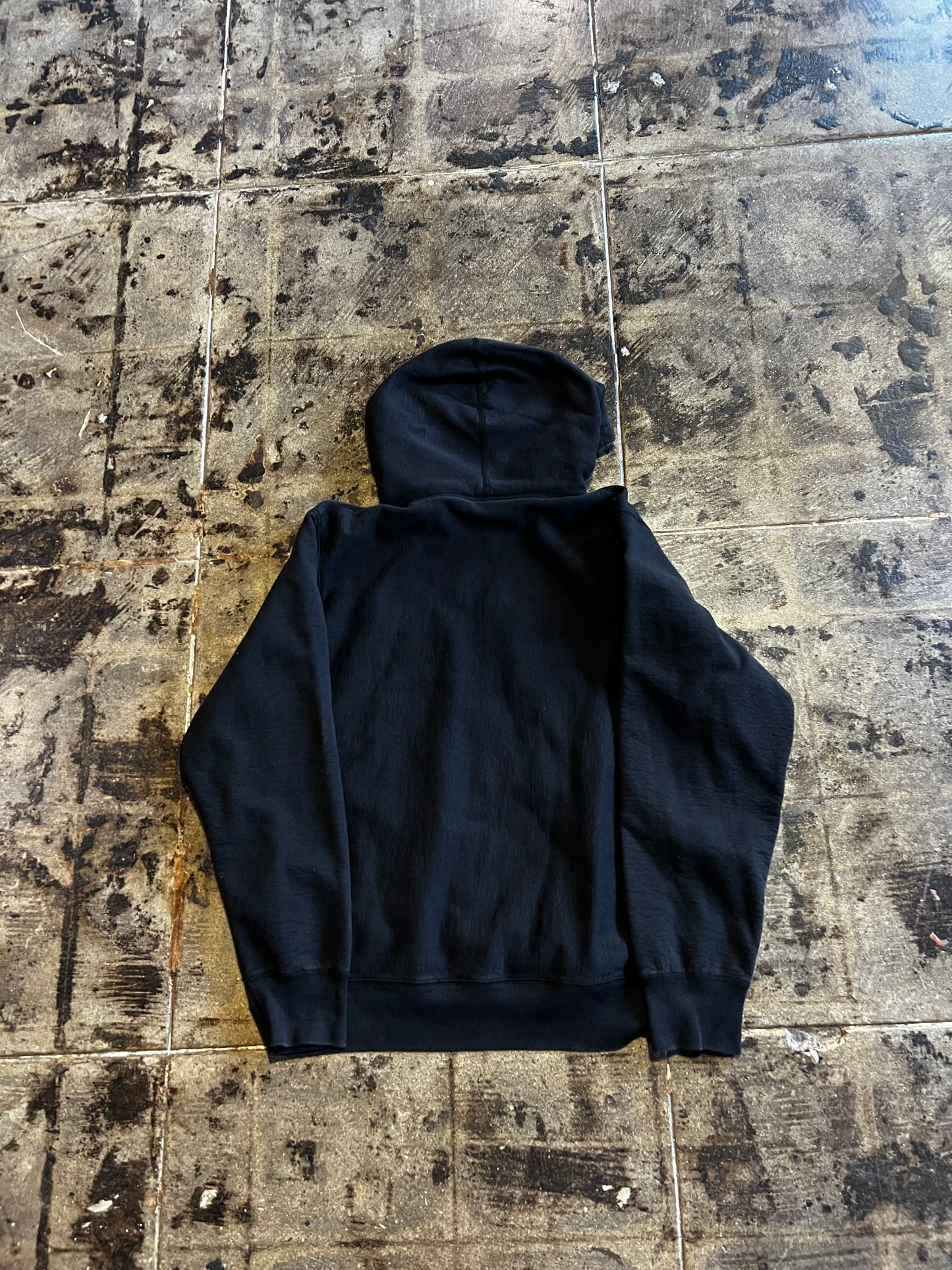SUPREME CLASSIC SCRIPT BLACK HOODIE