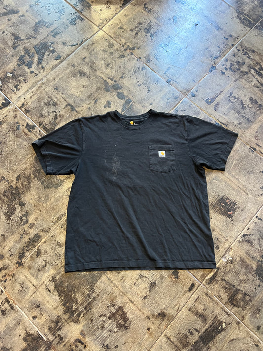 BLACK CARHARTT TEE SZ: XL