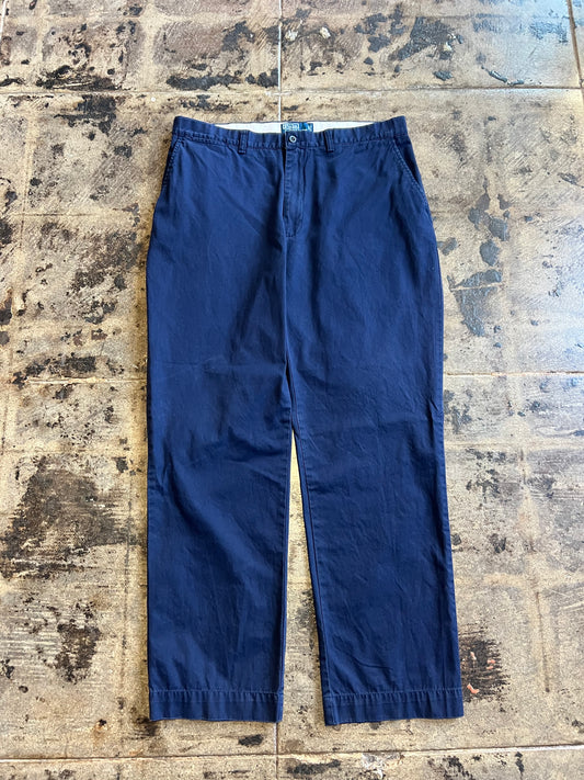 POLO CHINO NAVY PANTS SIZE:34