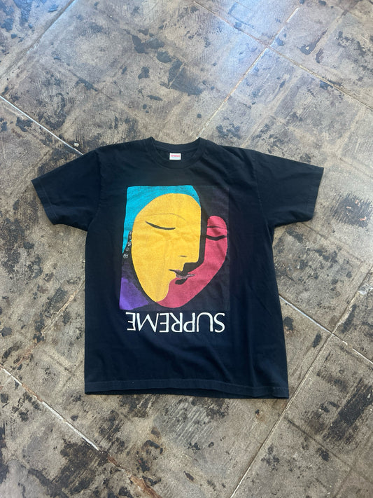 SUPREME TEE ABSTRACT TEE SIZE:L