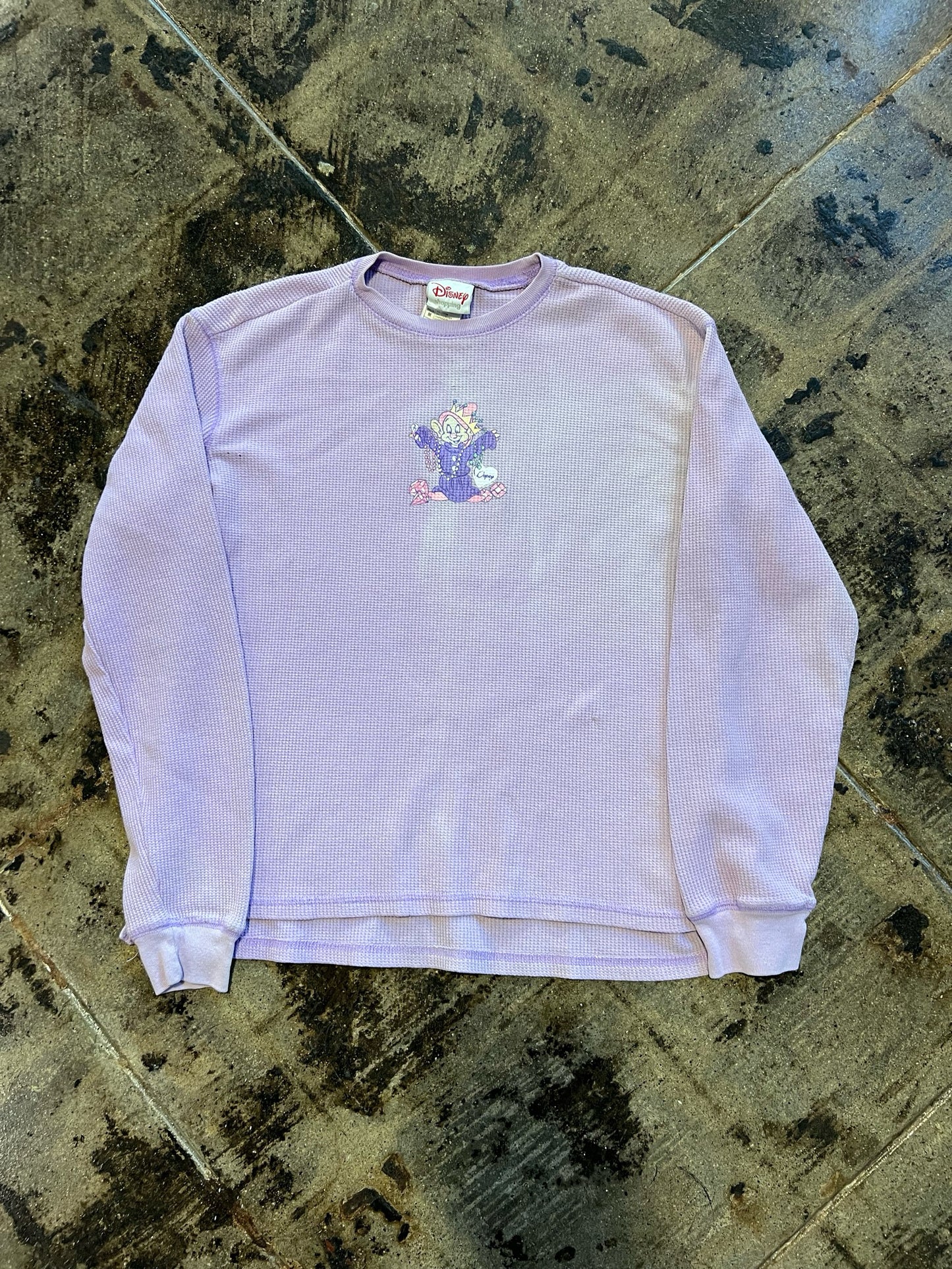 DISNEY DOPEY LONG SLEEVE SZ.M