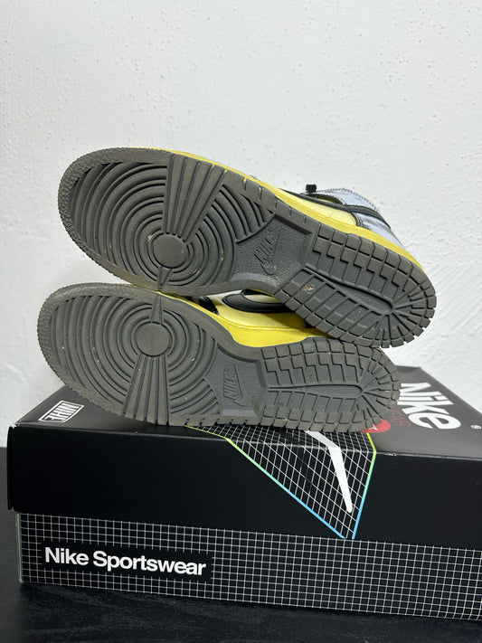 NIKE DUNK HIGH BLK ACID WASH (USED) SIZE:5 (6.5W)