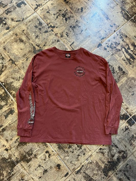 HARLEY DAVIDSON LONG SLEEVE SIZE:XXL