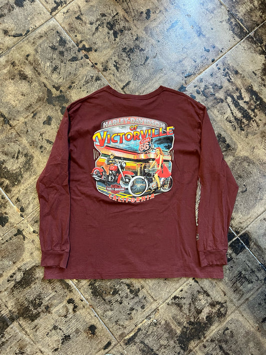 HARLEY DAVIDSON LONG SLEEVE SIZE:XXL
