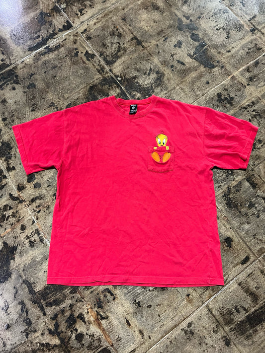 WARNER BRO TWEETY TEE SZ: XL