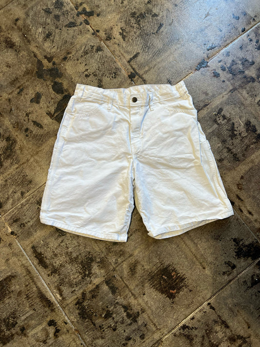 DICKIES WHITE JORTS SIZE:30