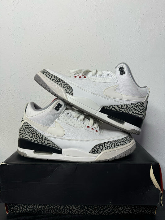 JORDAN 3 JTH WHITE CEMENT (USED) / 11